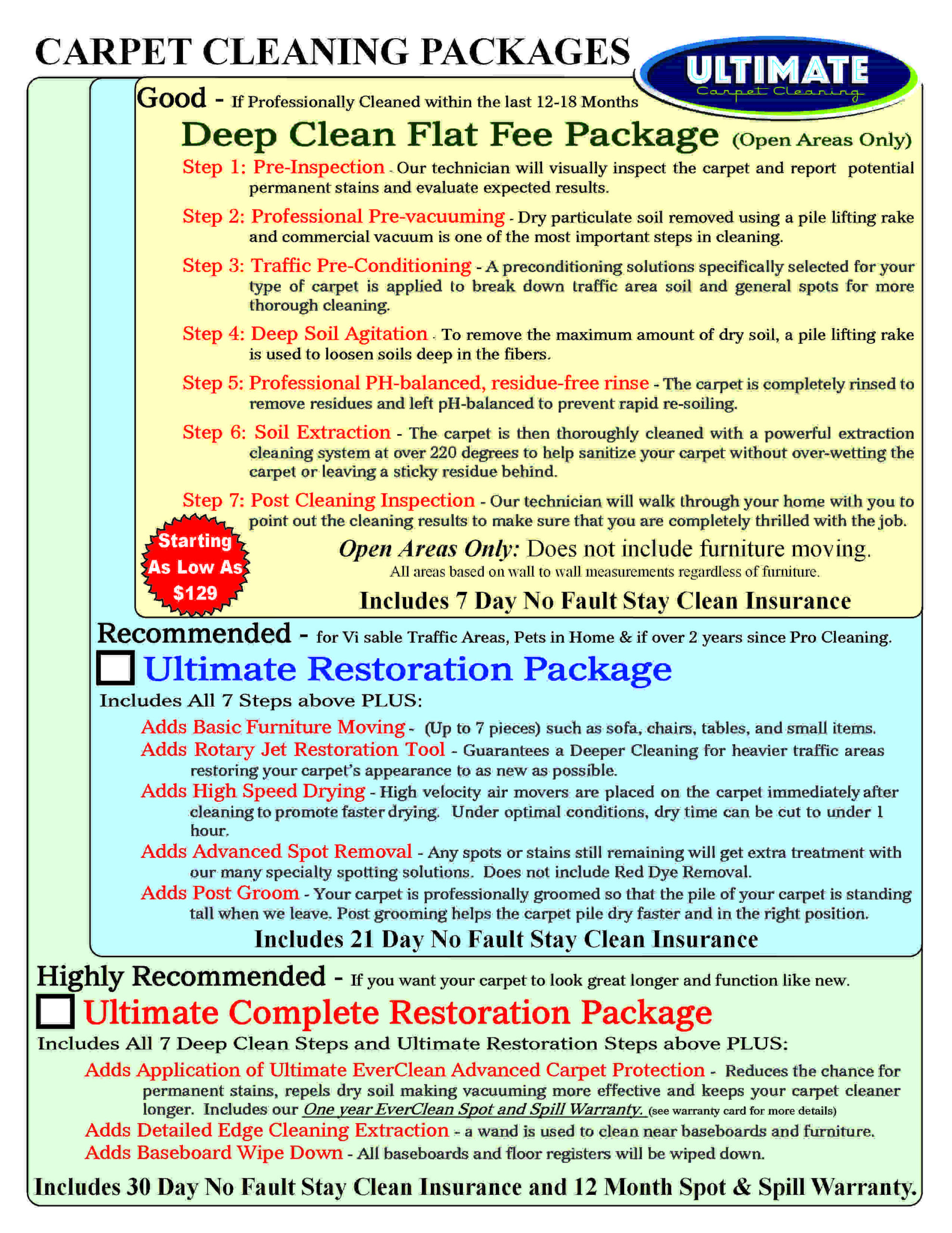 Carpet Cleaning Services ULTIMATE Carpet Cleaning Boise